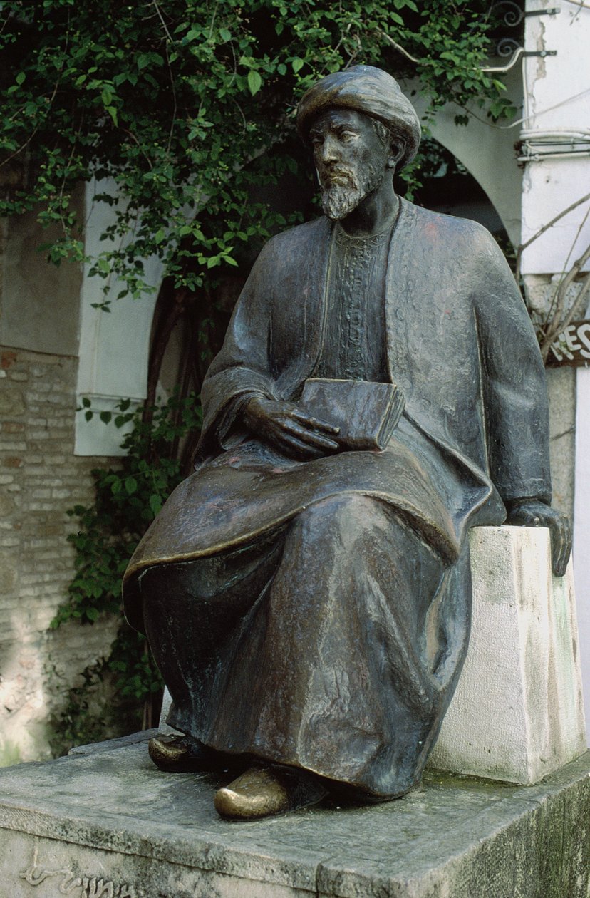 Statue de Moïse Maïmonide (1135-1204) - Spanish School