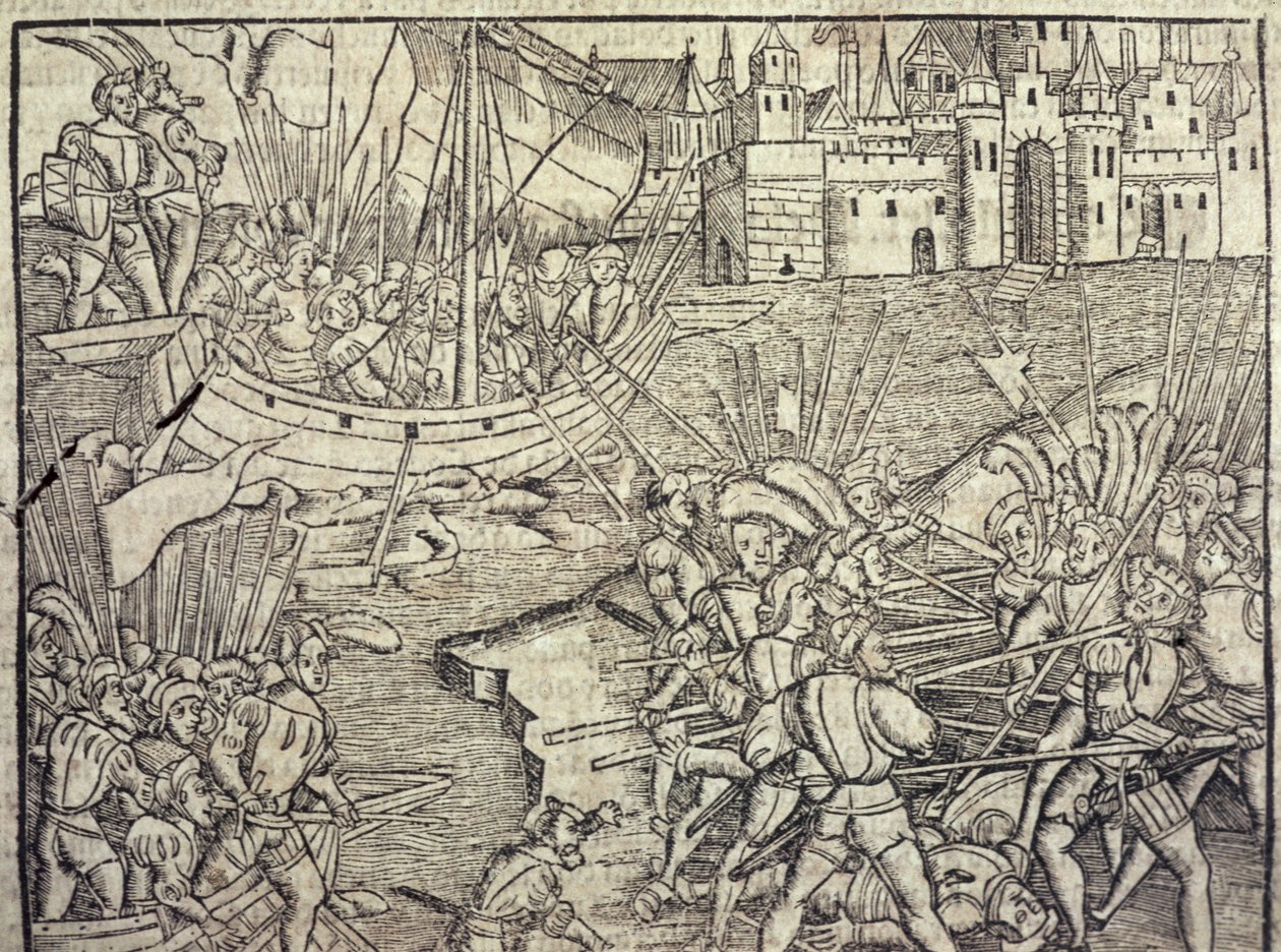 La Conquête du Pérou, illustration de 