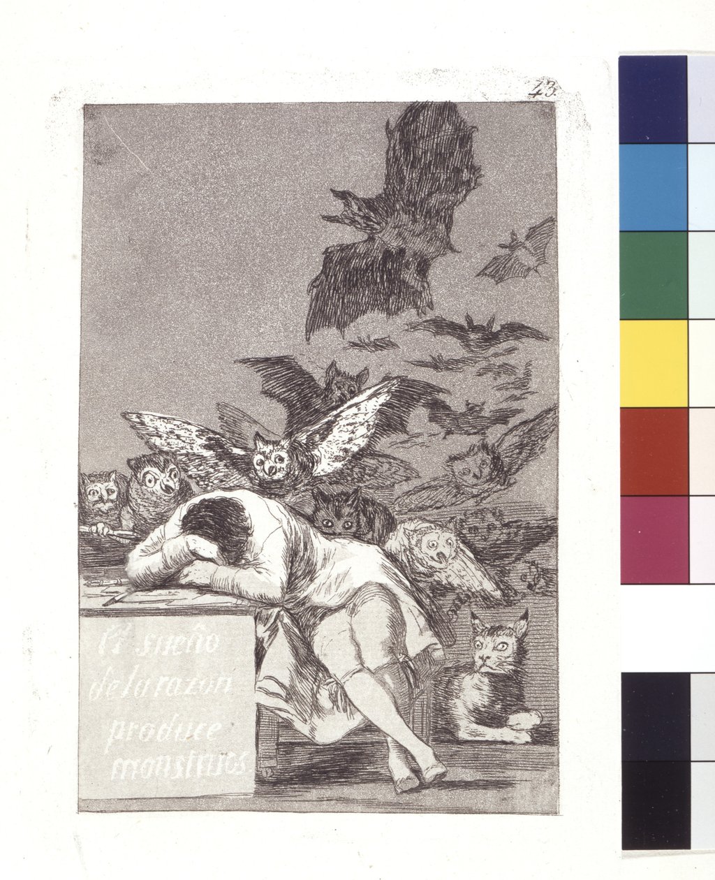 Le sommeil de la raison engendre des monstres - Spanish School