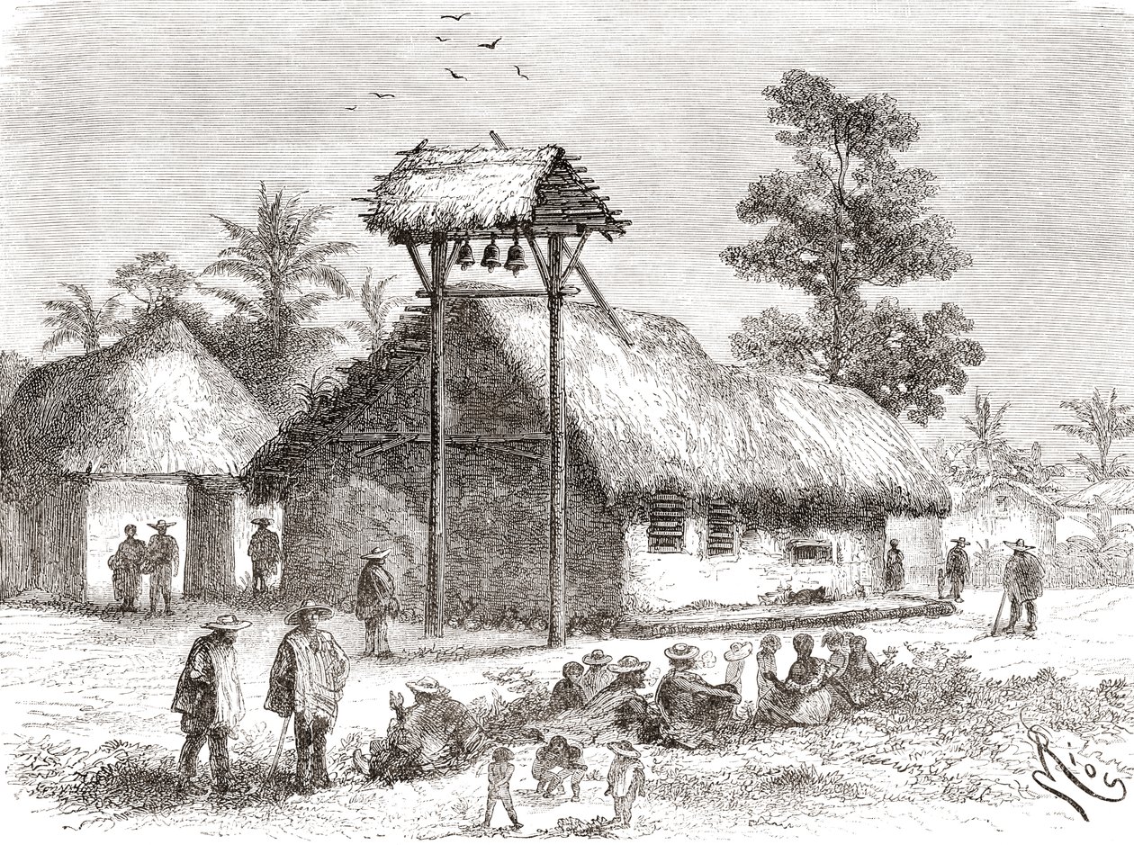 La cathédrale, Los Llanos, Venezuela - Spanish School