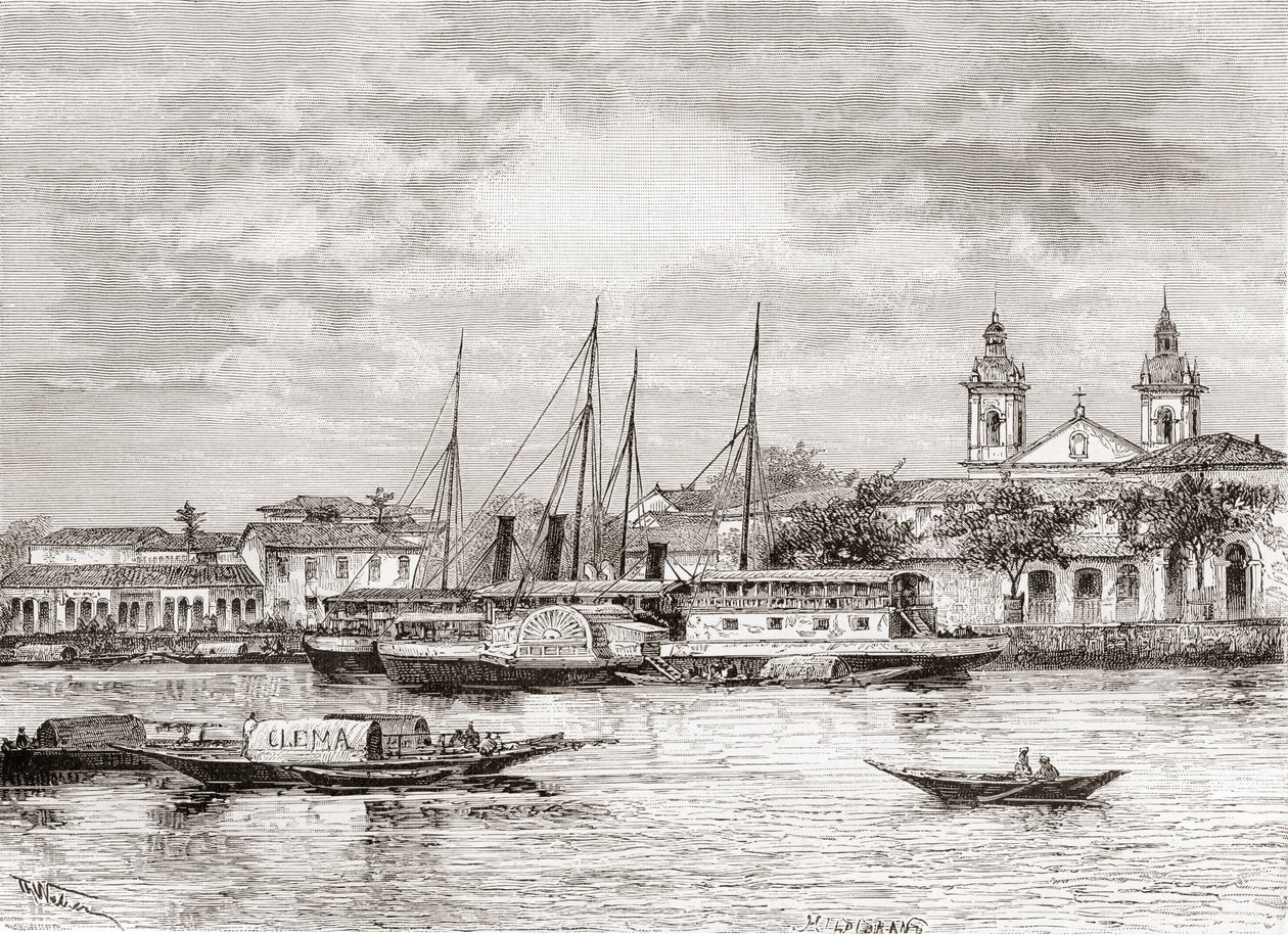 Le port de Manaus, État d