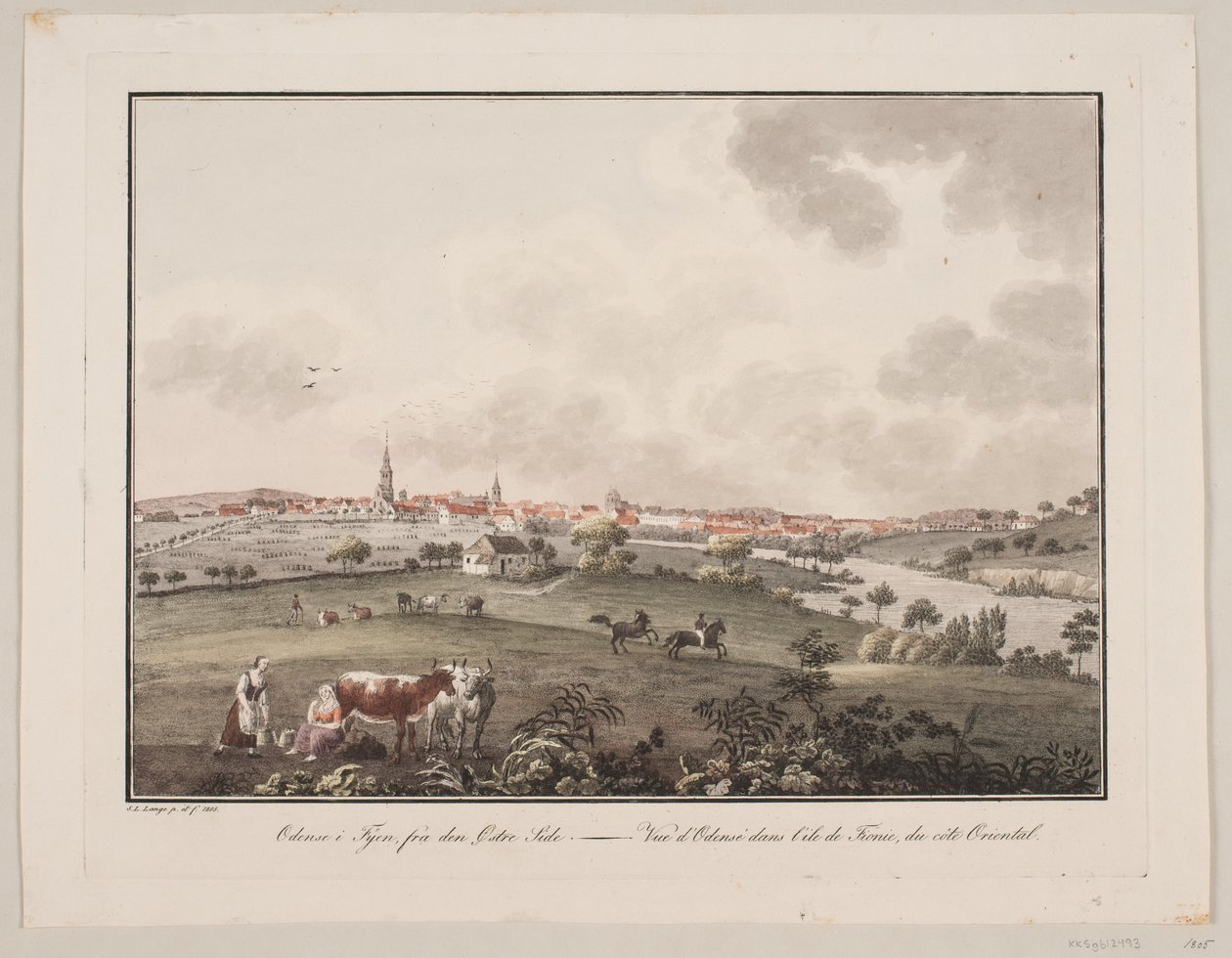 Odense sur Fionie, du côté est - Søren L. Lange