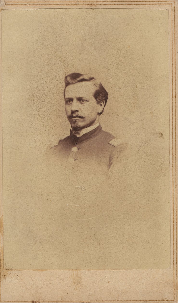 Otto C. Lademann, Capitaine, Compagnie F, 3e Régiment d