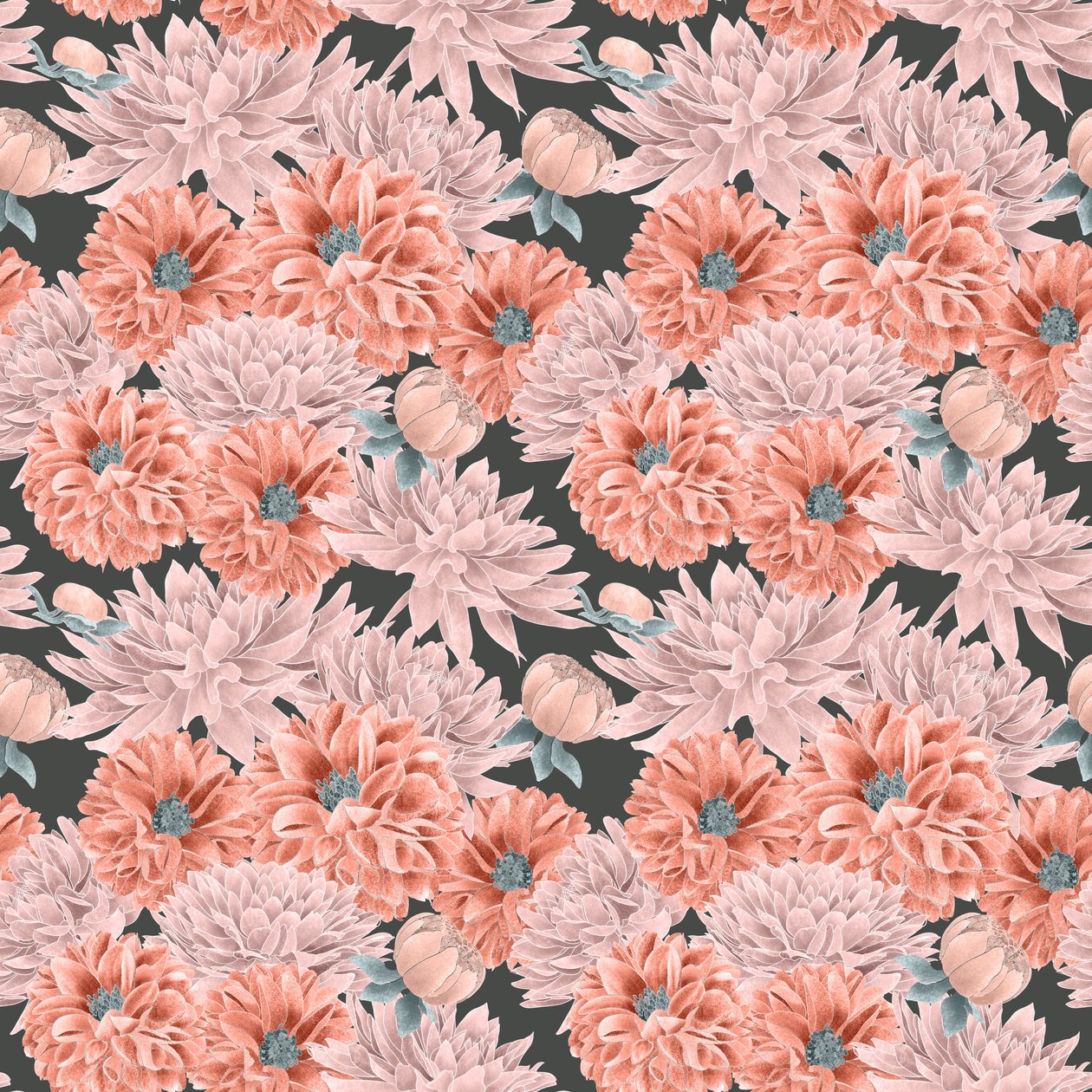Motif de dahlia coloris 1, 2020 - Stacy Hsu