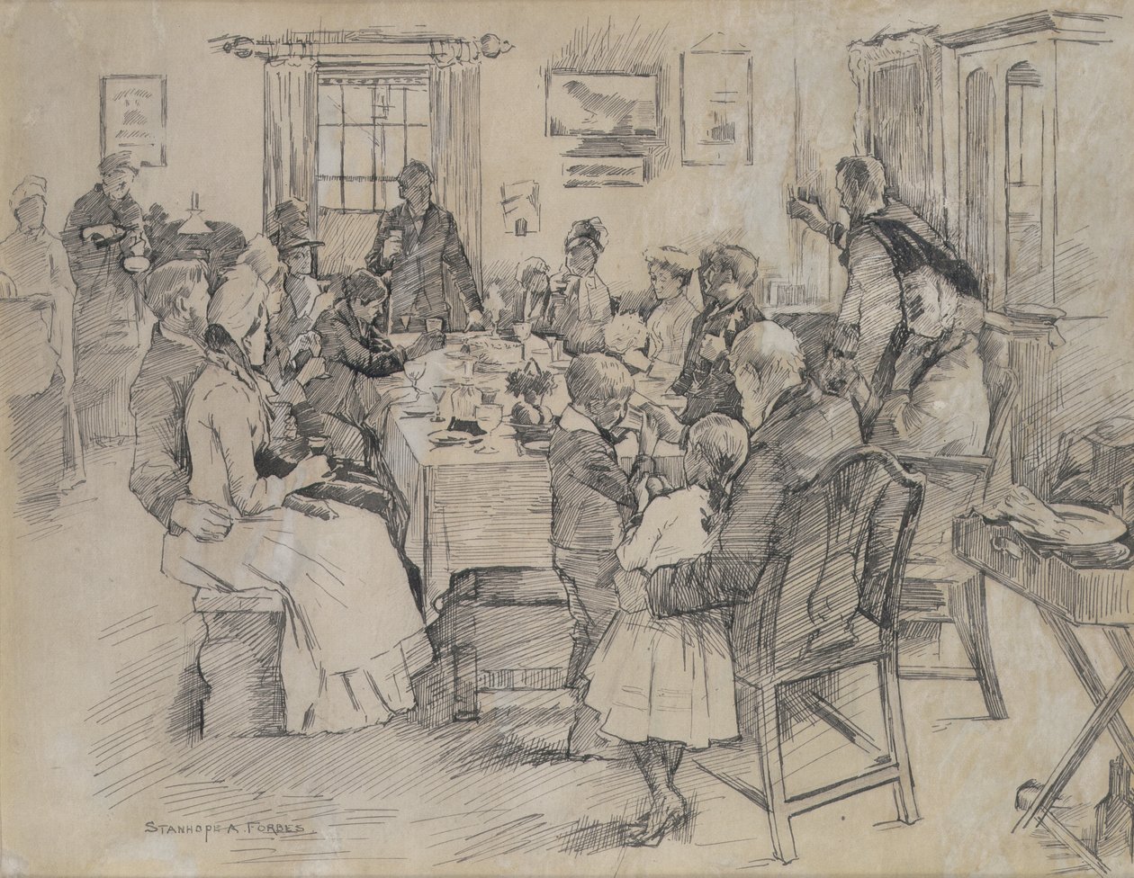 La Santé de la Mariée - Stanhope Alexander Forbes