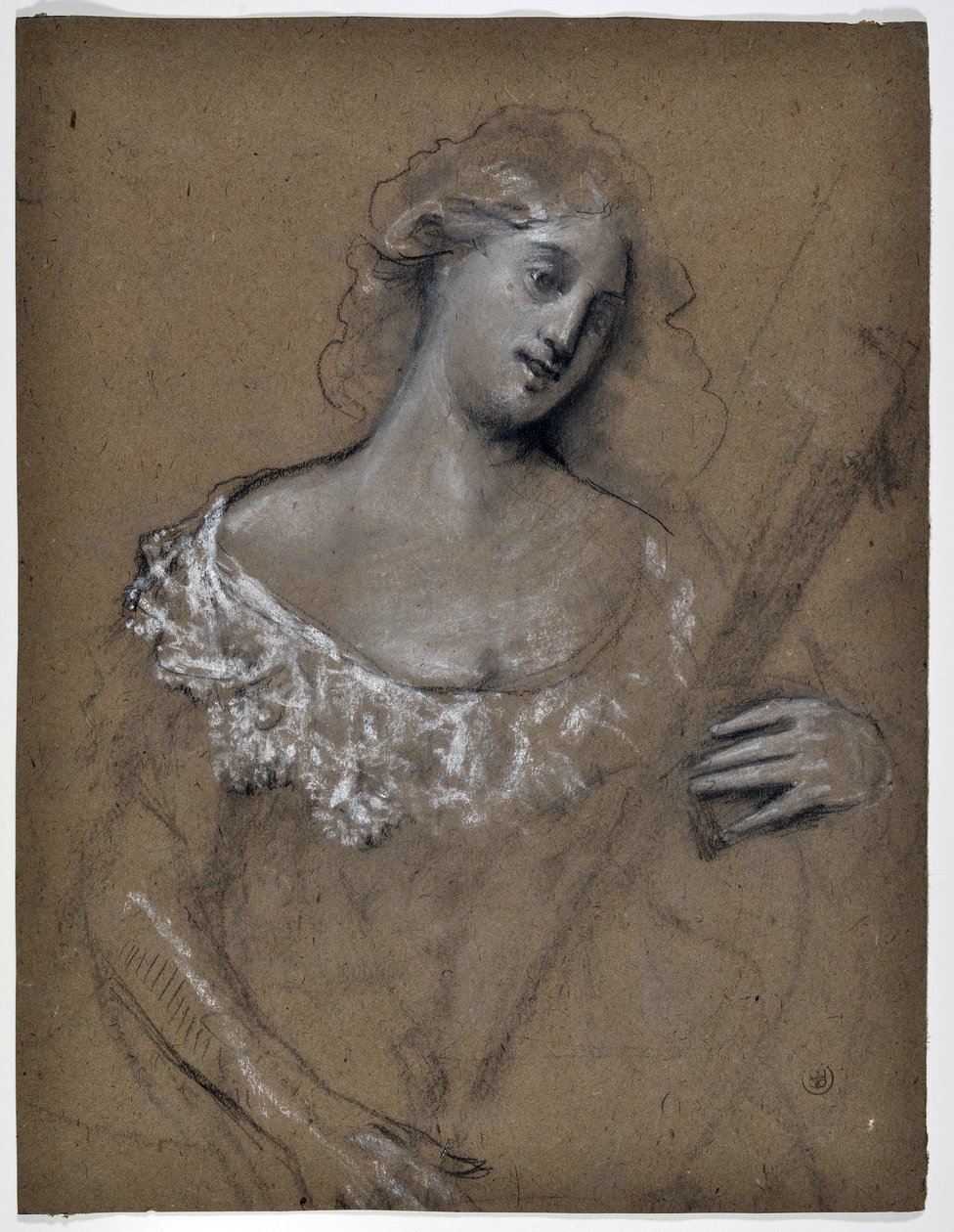 Étude de femme jouant du luth - Stanislas Torrents y de Amat