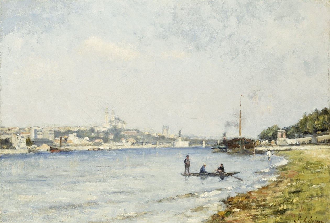 La Seine à Passy, vers 1880 - Stanislas Victor Edouard Lepine