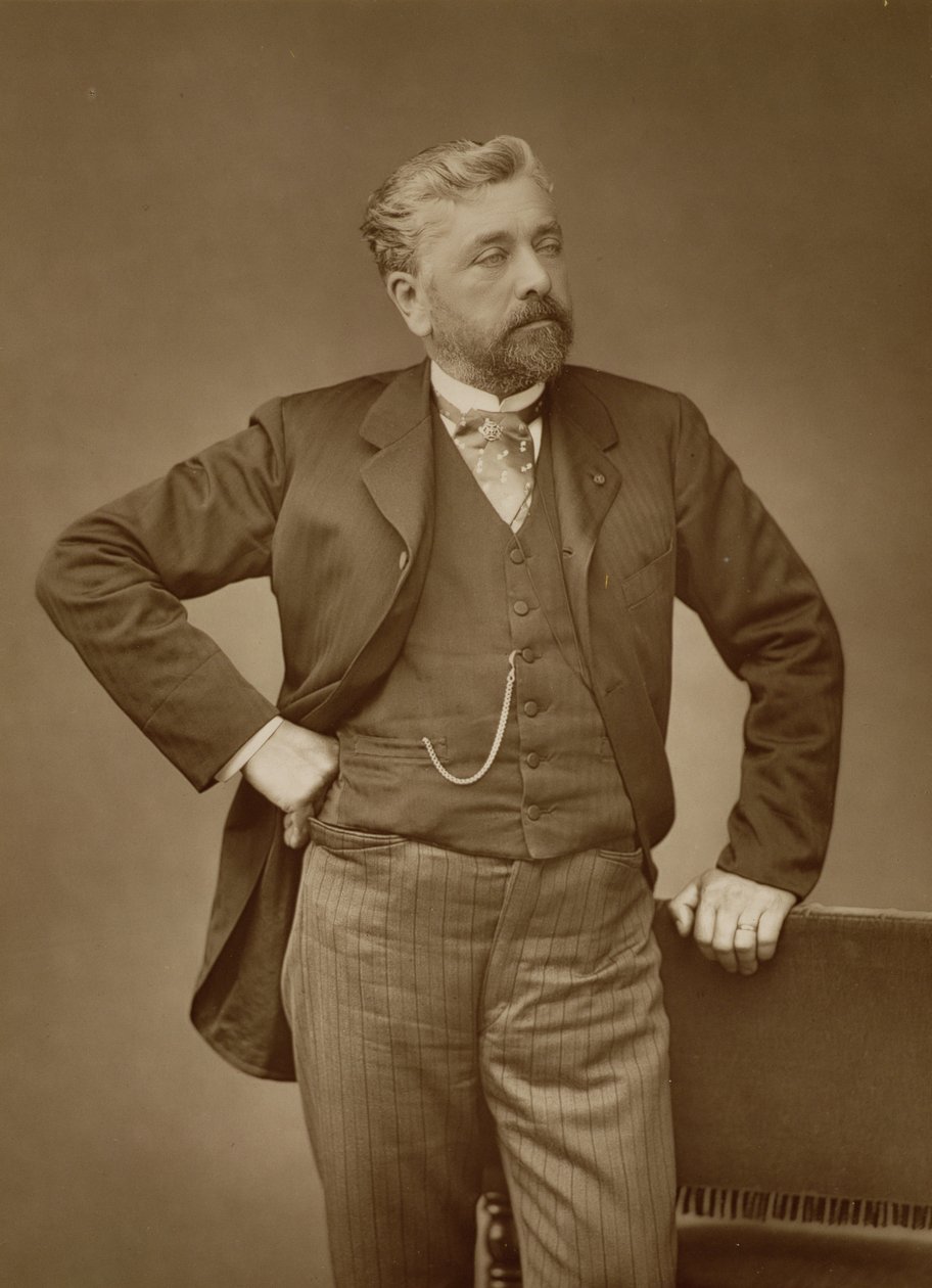 Alexandre Gustave Eiffel, ingénieur français, portrait photographique - Stanislaus Walery