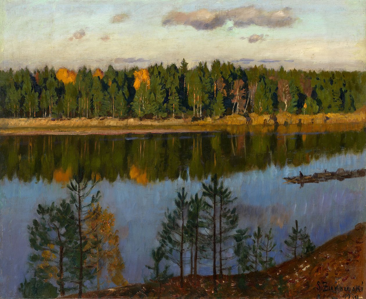 Automne, 1930 - Stanislav Julianovic Zukovskij