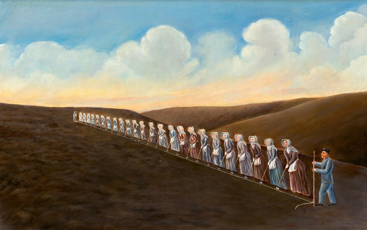 Planter du maïs - Stanley Mazur, after Olof Krans
