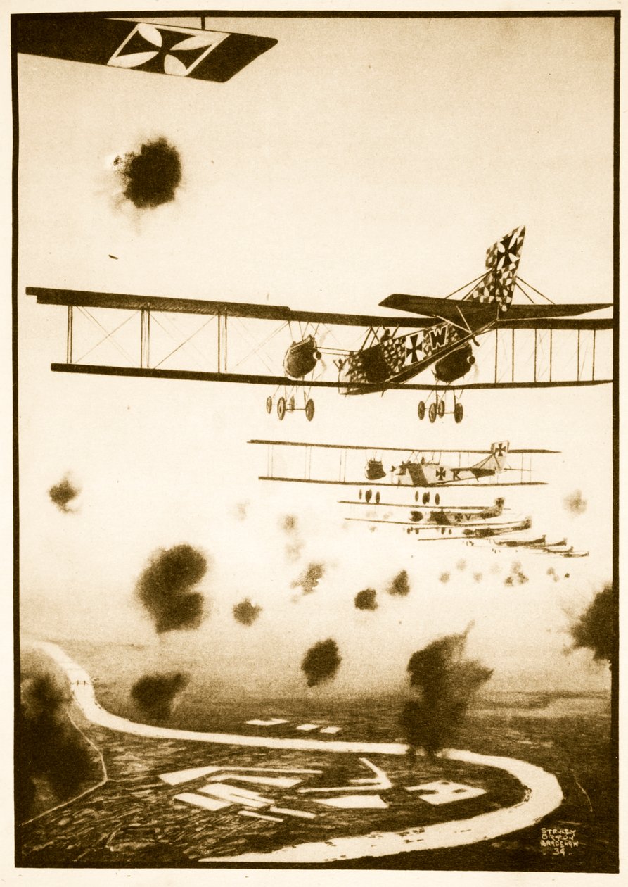 Raid de jour sur Londres, illustration de 