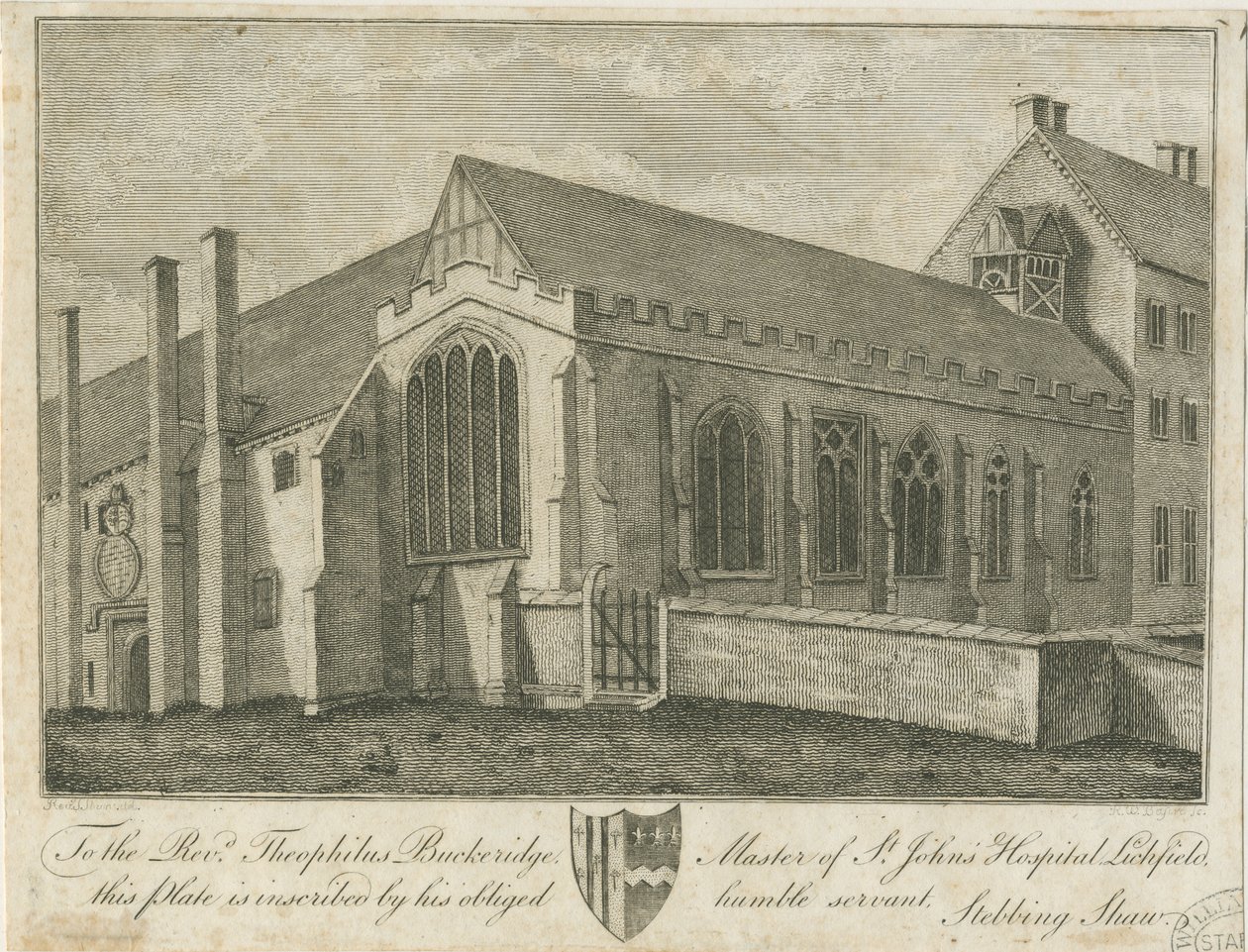 Lichfield - Hôpital et chapelle Saint-Jean - Stebbing Shaw