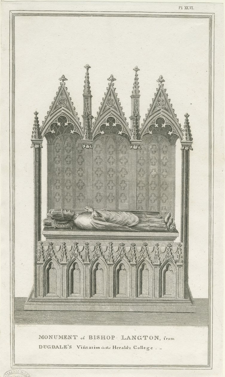 Cathédrale de Lichfield - Monument à l