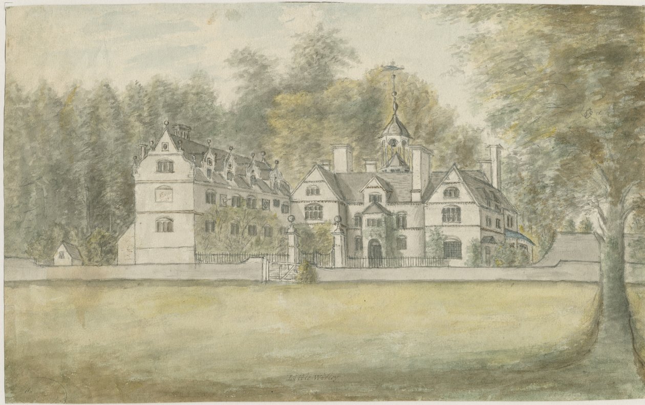 Norton Canes - Little Wyrley Hall : peinture à l