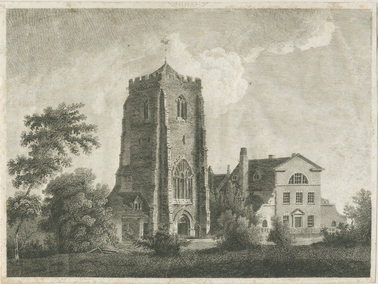 Abbaye de Ranton [Prieuré] : gravure, nd [fin du 18e siècle] - Stebbing Shaw