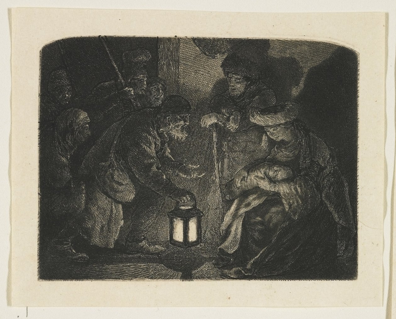 Adoration des Bergers - Stefan Juliusz Norblin de la Gourdaine