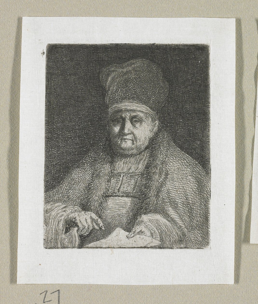Portrait en buste d