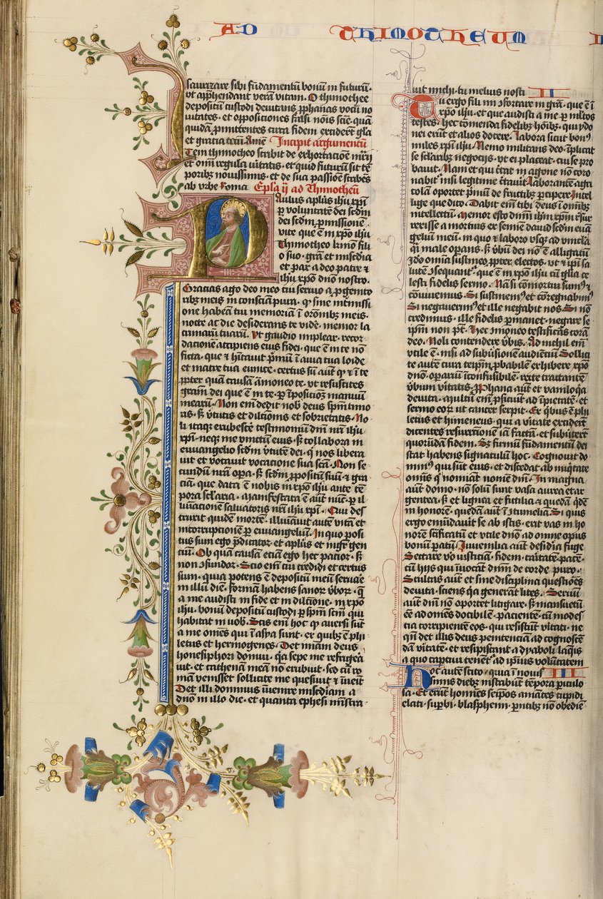 Initial P : Saint Paul - Stefan Lochner