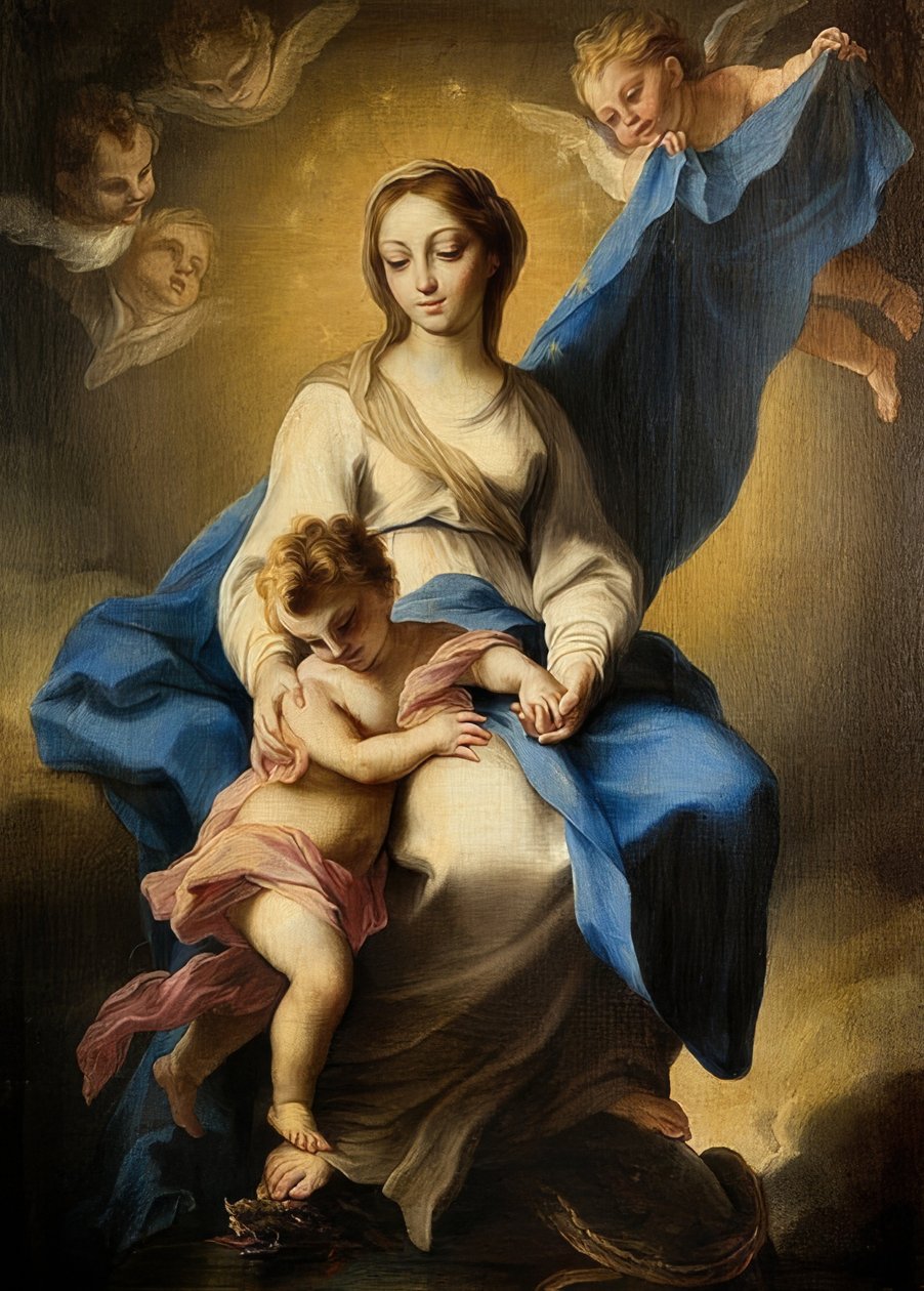 La Vierge immaculée - Stefano Maria Legnani