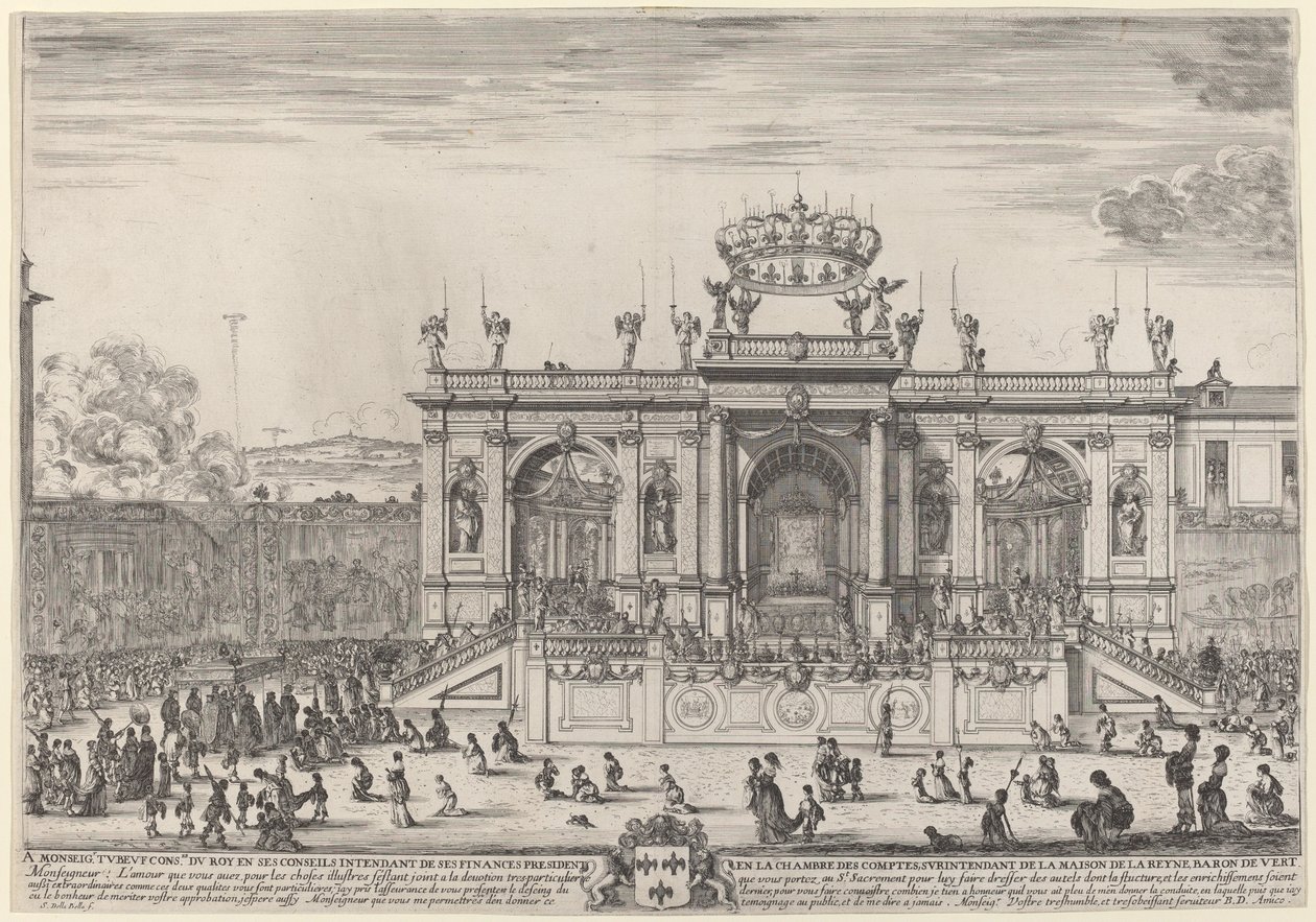 Autel pour la Fête-Dieu - Stefano della Bella