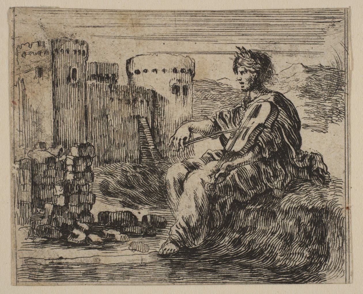 Amphion de Jeu de la Mythologie - Stefano della Bella