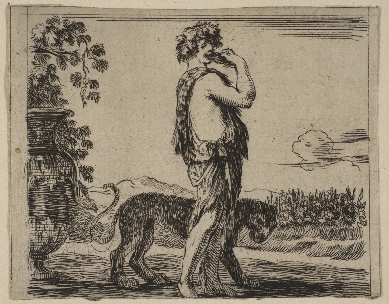 Bacchus, du Jeu de la Mythologie - Stefano della Bella