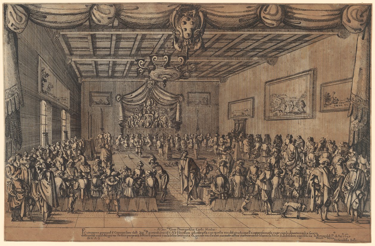 Le banquet des plaisirs - Stefano della Bella
