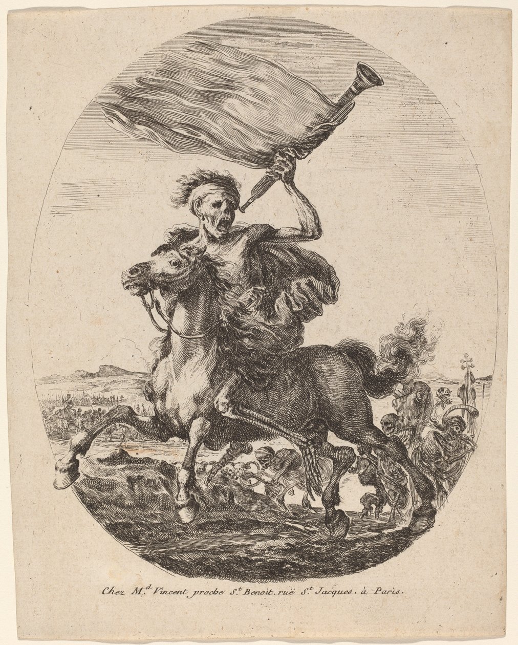 La Mort à cheval - Stefano della Bella