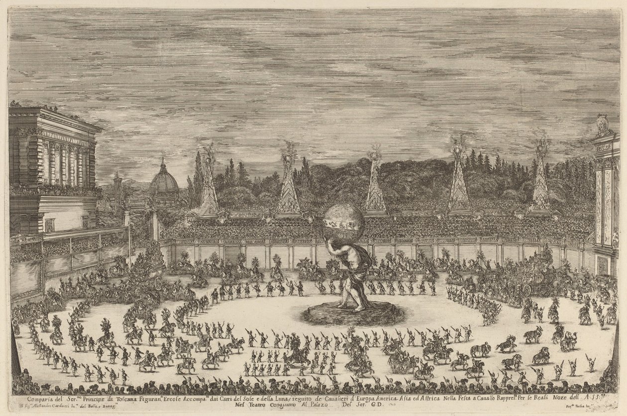 Entrée du Prince de Toscane - Stefano della Bella