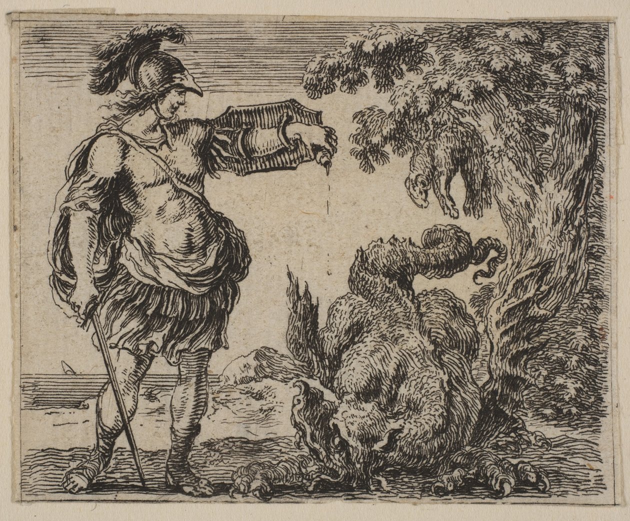 Jason, du Jeu de la Mythologie, 1644 - Stefano della Bella
