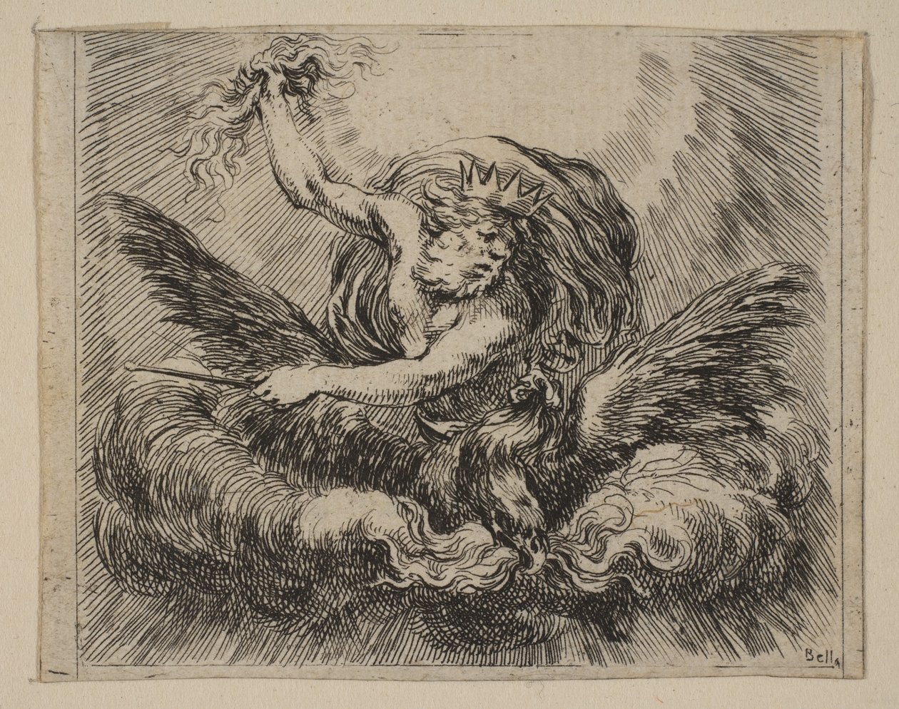 Jupiter, du Jeu de la Mythologie - Stefano della Bella
