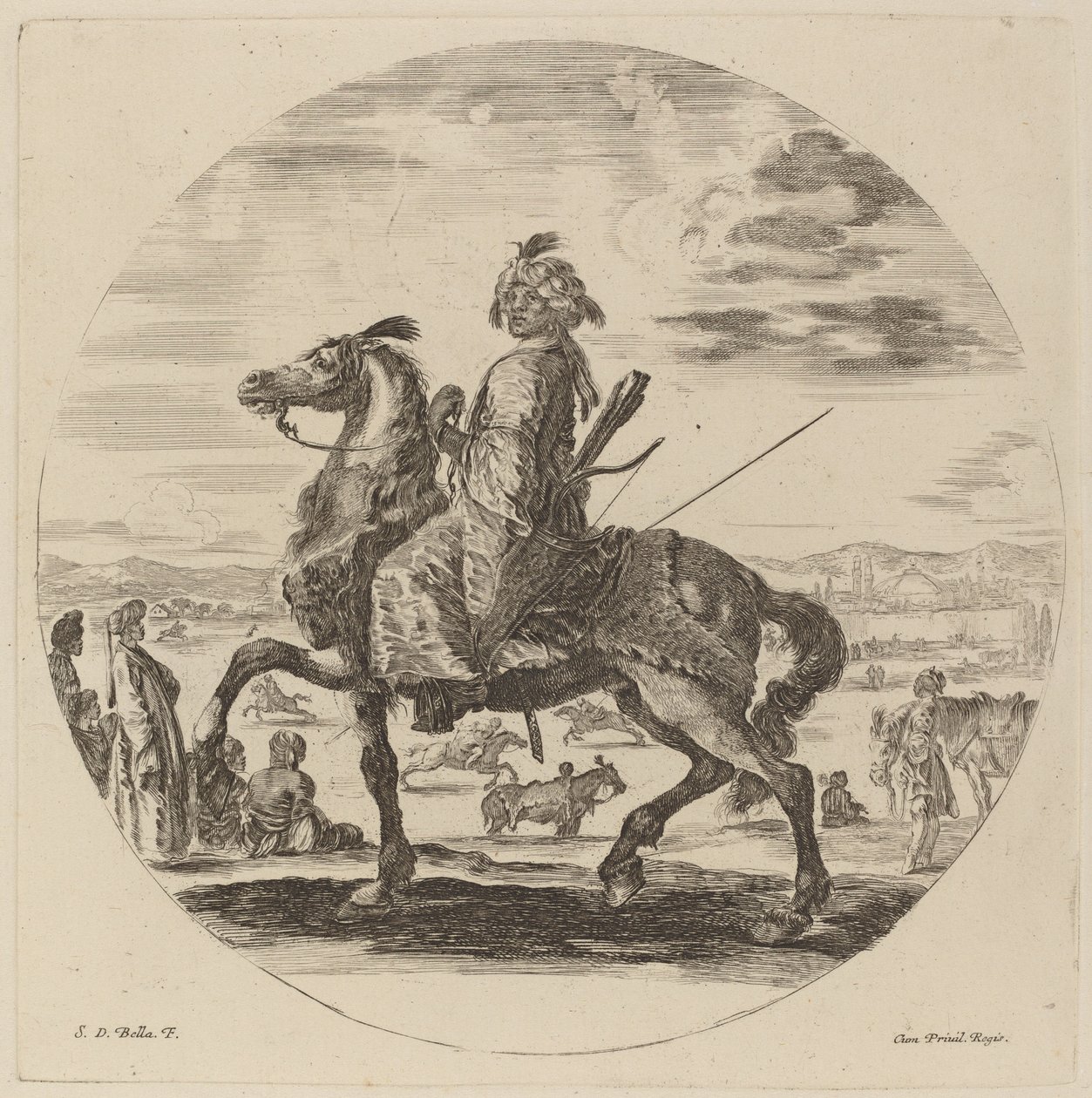 Cavalier maure - Stefano della Bella