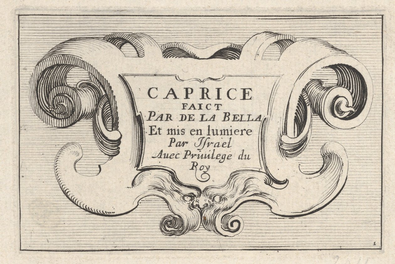 Planche 1 : Un cartouche avec titre de série, de 