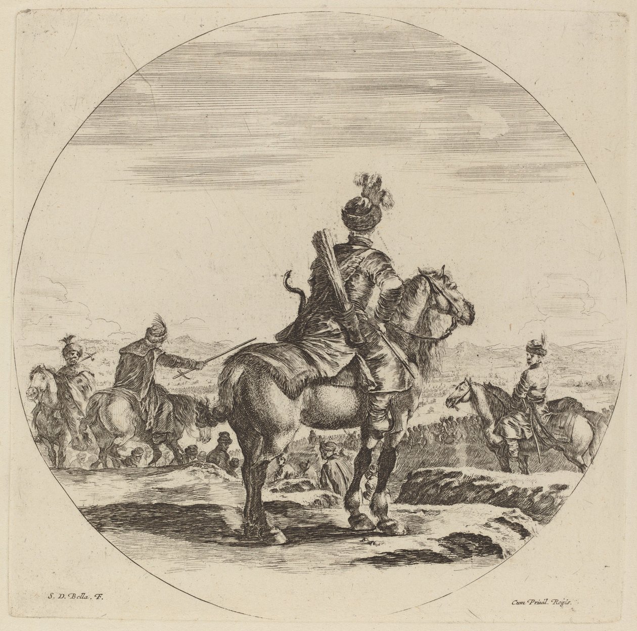 Cavalier polonais - Stefano della Bella