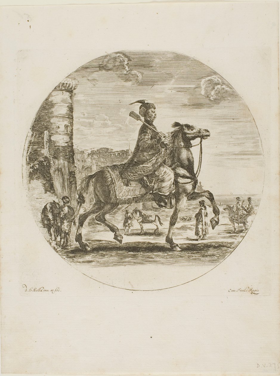 Cavalier polonais - Stefano della Bella