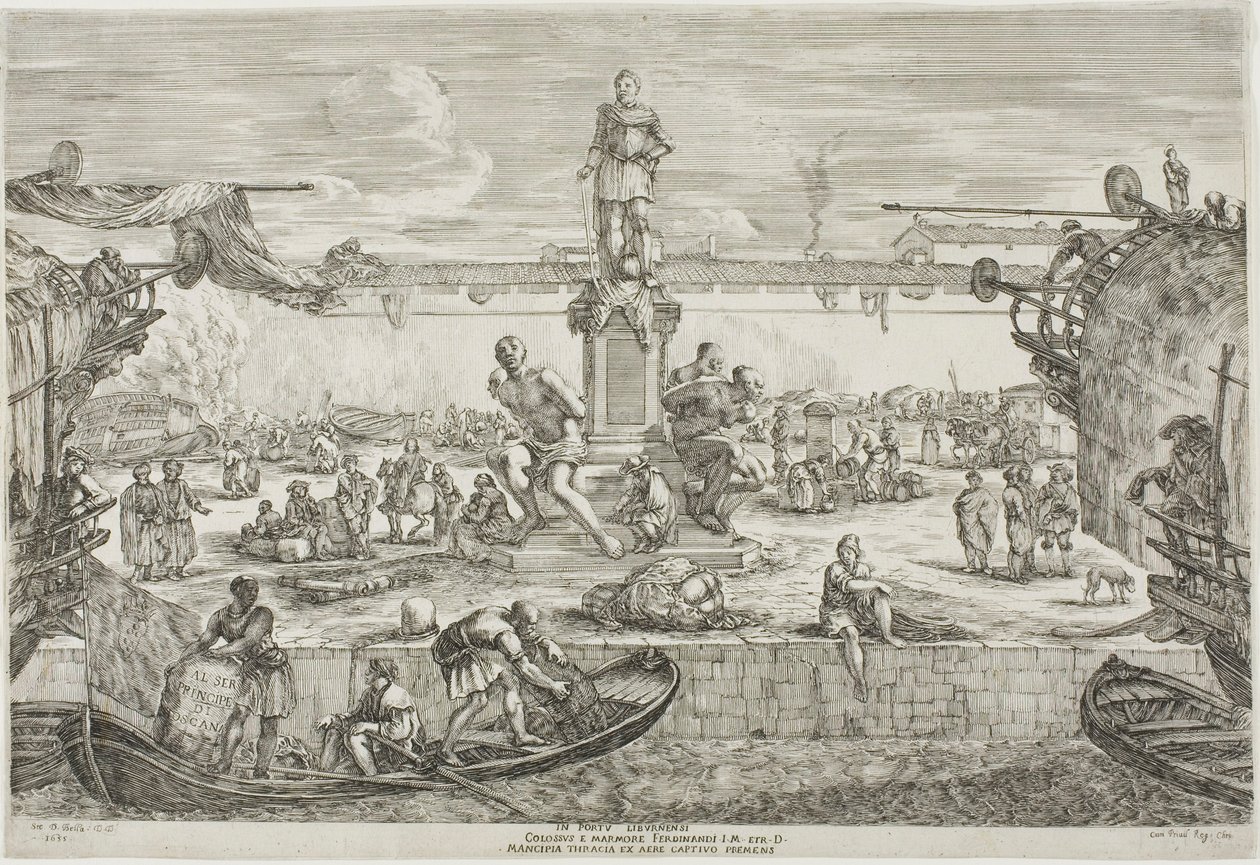 Statue de Ferdinand I, Grand-Duc de Toscane - Stefano della Bella