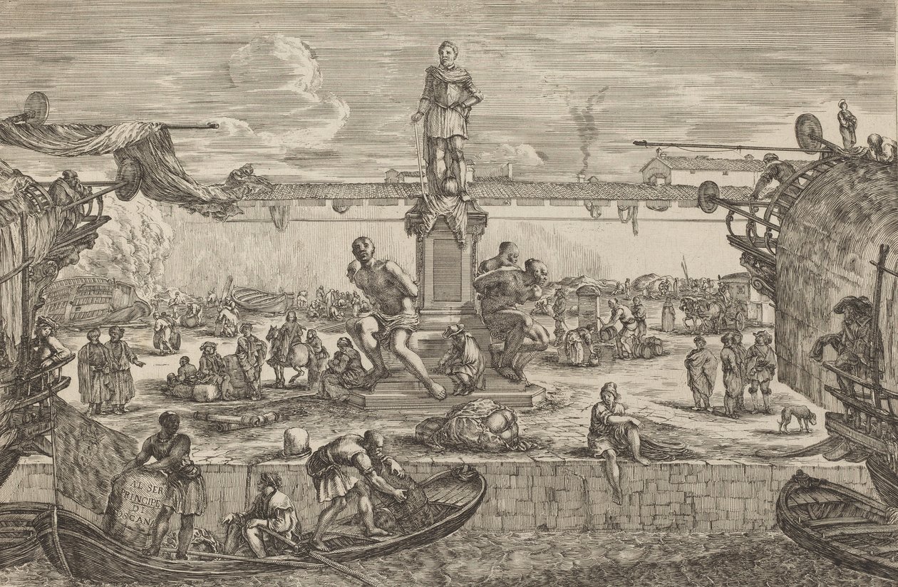 Statue de Ferdinand I, probablement vers 1654-1655 - Stefano della Bella