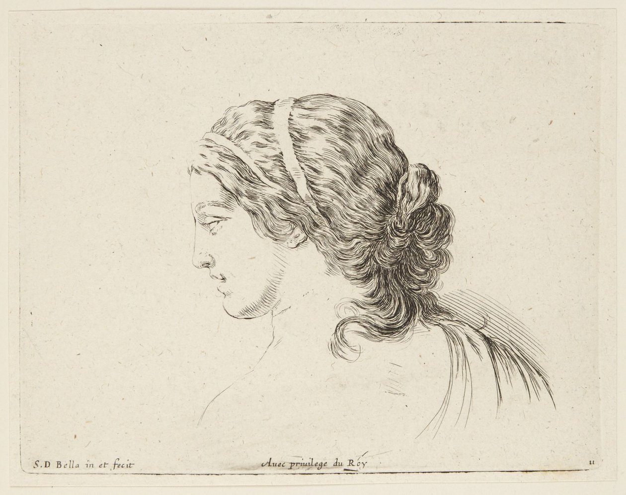 Étude (I principii del disegno, 11) - Stefano della Bella