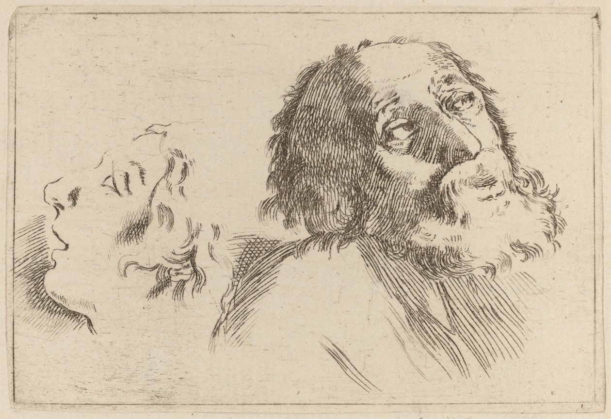 Étude de têtes, l