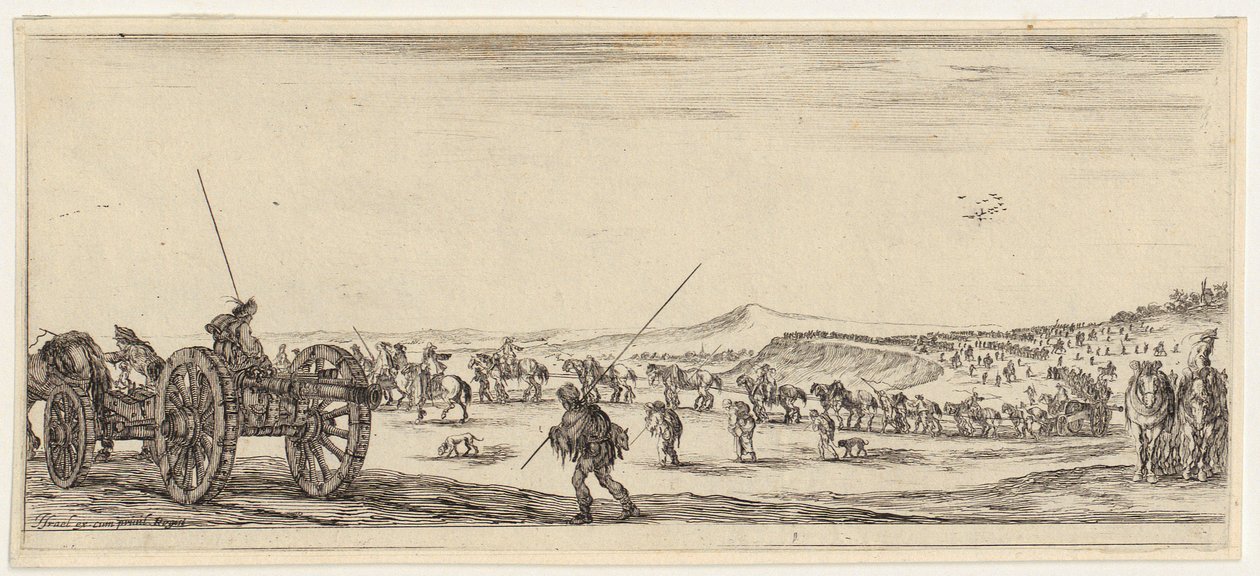 Page de titre de la série « Paix et guerre » [Et pace, et bello] - Stefano della Bella