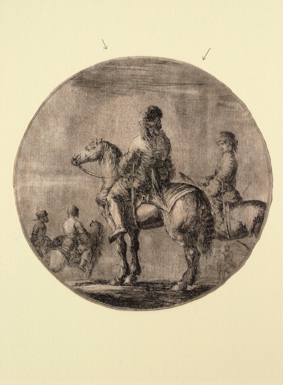 Deux cavaliers polonais - Stefano della Bella