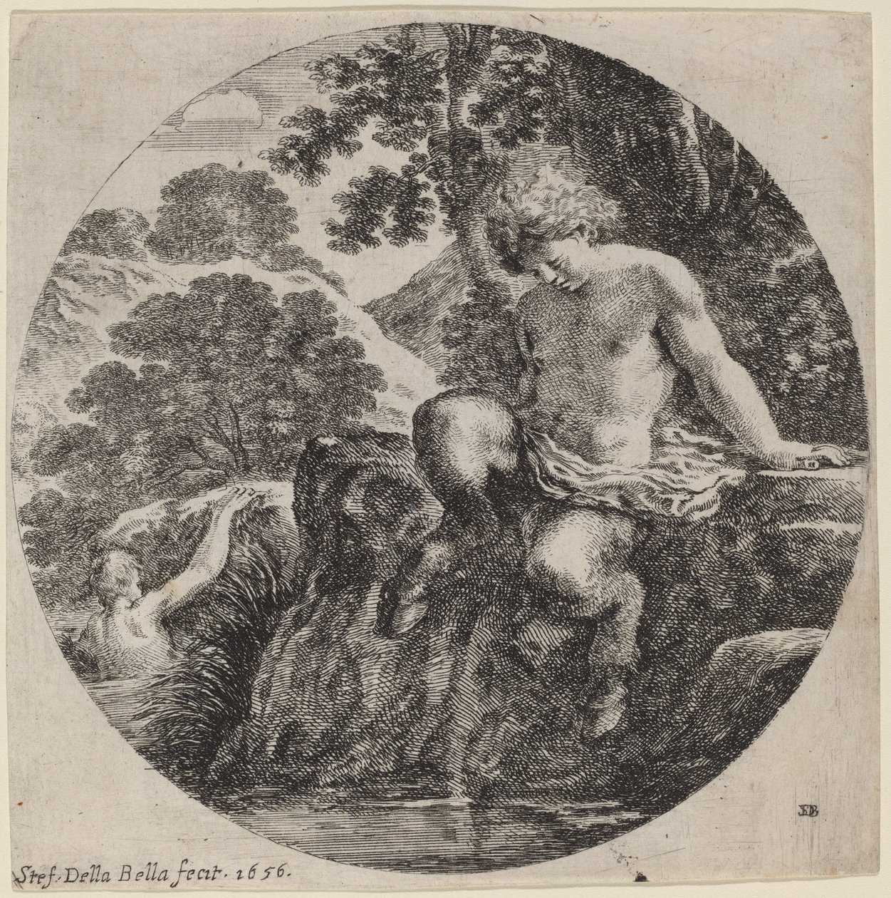 Jeune satyre au bord d