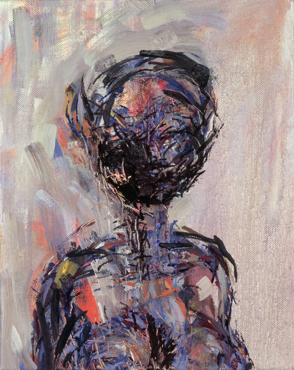Iman, panneau gauche du Diptyque, 2000 - Stephen Finer