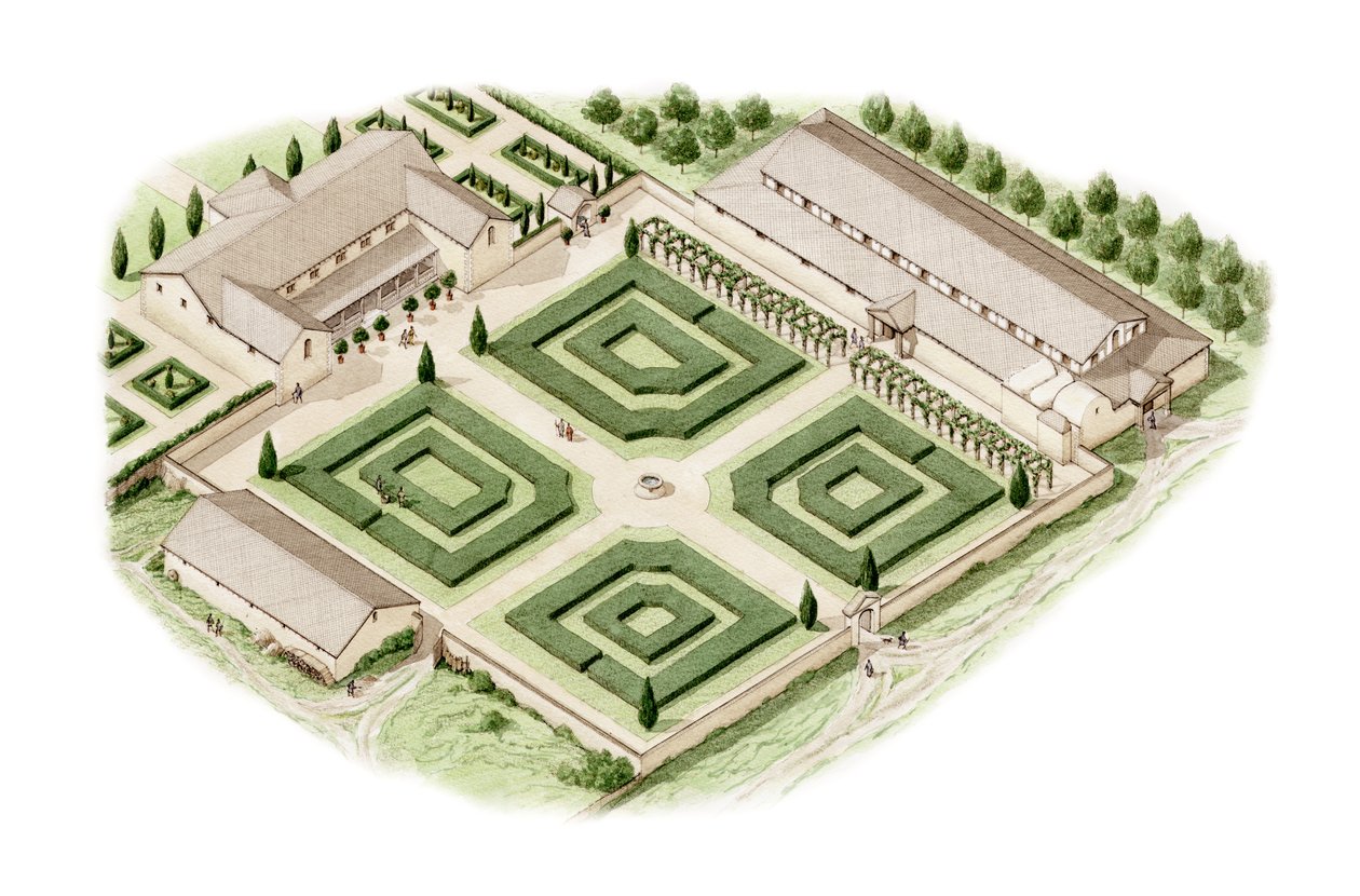 Villa romaine de Brading, île de Wight, c.350-400 - Stephen Conlin