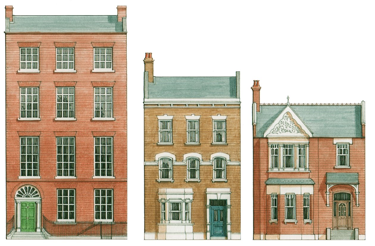 Styles de maisons britanniques, c.1750-1910 - Stephen Conlin