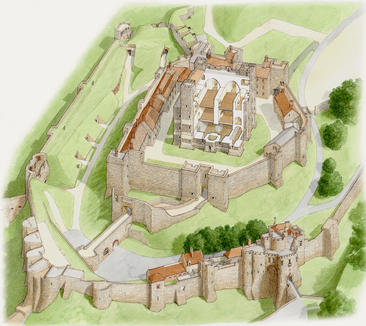 Château de Douvres aujourd