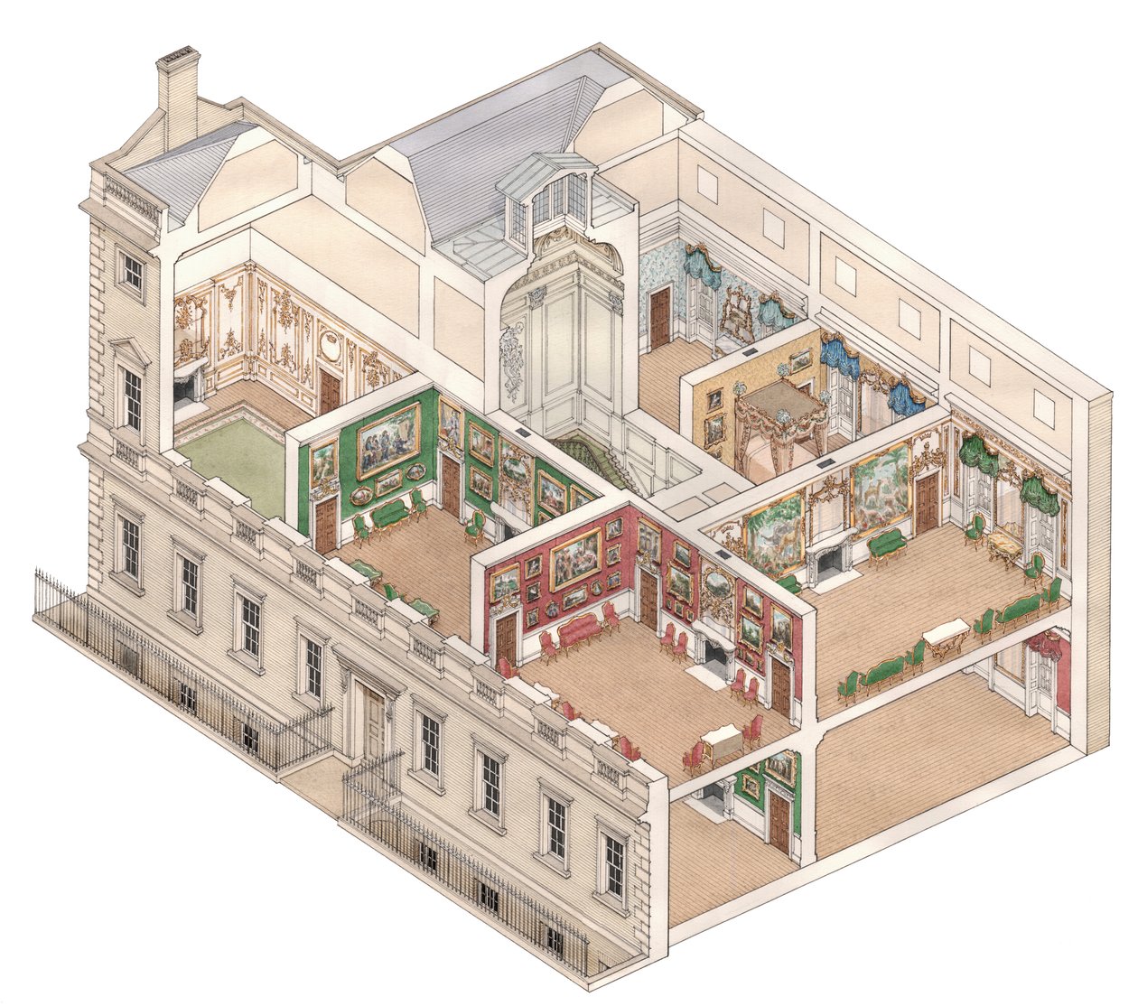 Norfolk House, Londres, vers 1890-1914 - Stephen Conlin