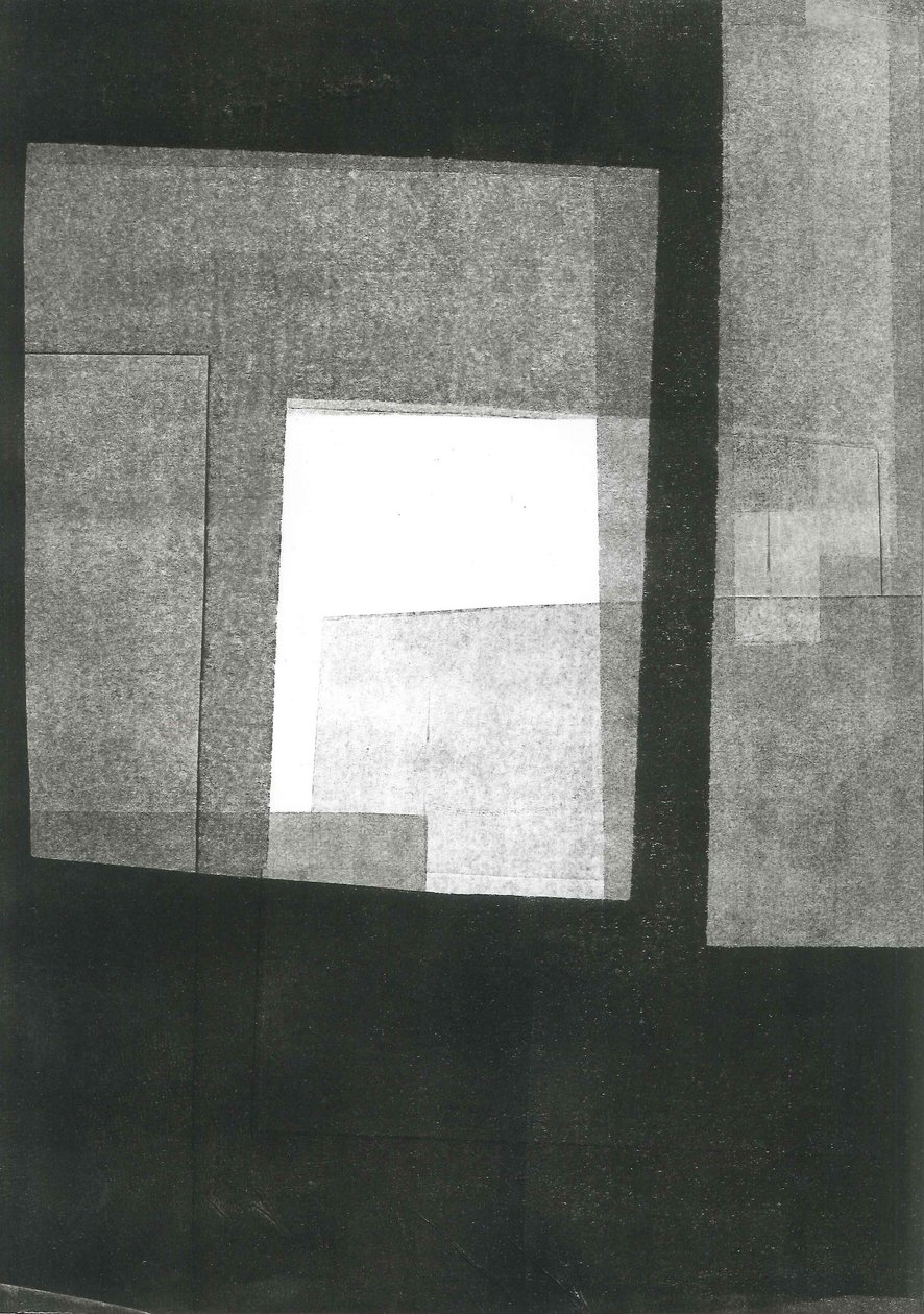Nocturnus III, 2015 (monoprint sur papier) - Stephen Dow