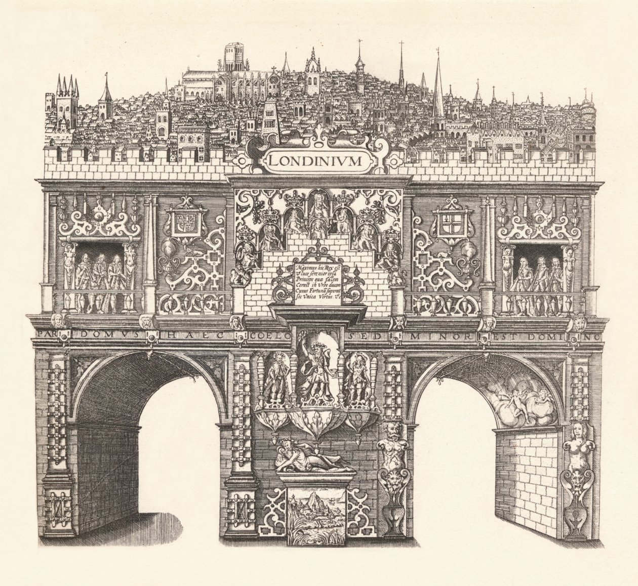 Arc de triomphe érigé en l