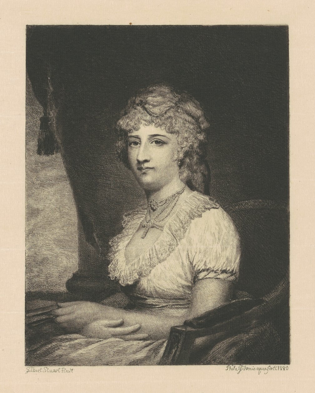 Mme Phillip Nicklin (Julianna Chew) - Stephen James Ferris, after Gilbert Stuart